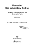 Manual of soil laboratory testing. Volume 1: Soil classification and compaction tests / Руководство по лабораторным испытаниям грунтов. Том 1: Классификация грунтов и испытания на уплотнение