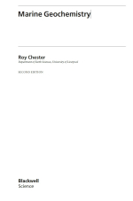 Marine geochemistry / Морская геохимия