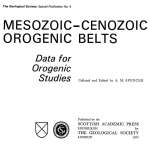 Mesozoic-cenozoic orogenic belts. Data for orogenic studies / Мезозойско-кайнозойские орогенные пояса. Данные для орогенных исследований