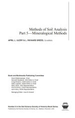 Methods of soil analysis. Part 5. Mineralogical methods / Методы анализа почв. Часть 5. Минералогические методы