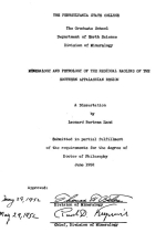 Mineralogy and petrology of the residual kaolins of the Southern Appalachian region / Минералогия и петрология остаточных каолинов Южного региона Аппалачей