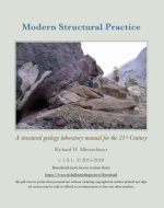 Modern structural practice. A structural geology laboratory manual for the 21st Century / Современная структурная геология. Пособие по лабораторным работам по структурной геологии для 21 века