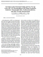 New Data on the Structural Setting and 40Ar/39Ar Age of the MP–LP Metamorphism of the Daulet Formation, Kokchetav Metamorphic Belt, Northern Kazakhstan, and Their Tectonic Interpretation