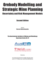 Orebody modelling and strategic mine planning. Uncertainty and risk management models / Моделирование рудных тел и стратегическое планирование горных работ. Модели неопределенности и управления рисками