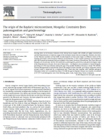 The origin of the Baydaric microcontinent, Mongolia: Constraints from paleomagnetism and geochronology