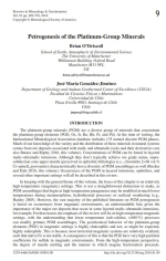 Petrogenesis of the platinum-group minerals / Петрогенез минералов платиновой группы