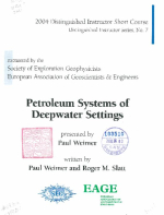 Petroleum systems of deepwater settings / Нефтяные системы глубоководных установок