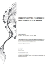 Predictive mapping for orogenic gold prospectivity in Uganda / Прогнозное картирование перспективности на месторождения золота орогенного типа в Уганде