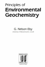 Principles of environmental geochemistry / Принципы геохимии окружающей среды