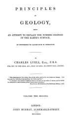 Principles of geology, being an attempt to explain the former changes of the Earth's surface. Vol 2 / Принципы геологии, представляющие собой попытку объяснить прежние изменения земной поверхности. Том 2