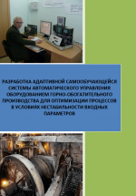 Разработка адаптивной самообучающейся системы автоматического управления оборудованием горно-обогатительного производства для оптимизации процессов в условиях нестабильности входных параметров