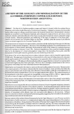 A Review of the Geology and Mineralisation of the Alumbrera Porphyry Copper-Gold Deposit, Northwestern Argentina.