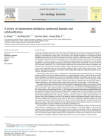A review of intermediate sulfidation epithermal deposits and subclassification / Обзор эпитермальных отложений месторождений формации "средне-сульфидных" ("средне-серных") и их подклассификация