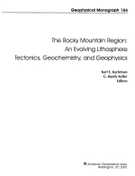 The rocky mountain region: An evolving lithosphere tectonics, geochemistry and geophysics / Регион скалистых гор: эволюционирующая тектоника литосферы, геохимия и геофизика