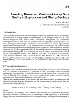 Sampling Errors and Control of Assay Data Quality in Exploration and Mining Geology / Ошибки отбора проб и контроль качества данных анализа в геологоразведке и рудной геологии