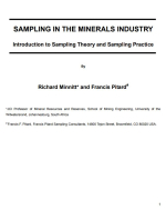 Sampling in the minerals industry. Introuction to sampling theory and sampling practice / Опробование в горнорудной промышленности. Введение в теорию опробования и практика опробования
