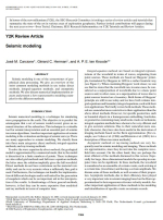 Seismic modeling / Сейсмическое моделирование