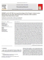 SHRIMP and LA-ICP-MS zircon geochronology of the Xiong’er volcanic rocks Implications for the Paleo-Mesoproterozoic evolution of the southern margin of the North China Craton