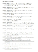 Sillitoe R.H. Society of Economic Geologists (SEG) papers: 1971–2013 