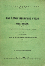 Skaly platformy prekambryjskiej W Polsce. Czesc 1. Podoze krystaliczne / Породы докембрийской платформы в Польше. Часть 1. Кристаллический фундамент