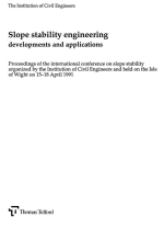 Slope stability engineering developments and applications / Инженерные разработки и области применения для обеспечения устойчивости склонов