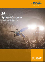 Sprayed concrete for ground support / Набрызгбетон для крепления подземных горных выработок