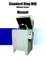 Standard ring mill (Whisper Series). Manual / Стандартная кольцевая мельница (серия Whisper). Инструкция