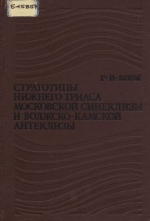 Стратотипы нижнего триаса Московской синеклизы и Волжско-Камской антеклизы