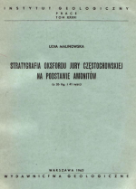 Stratygrafia oksfordu jury czestochowskiej na podstawie amonitow / Оксфордская стратиграфия Юры Ченстоховской на основе аммонитов