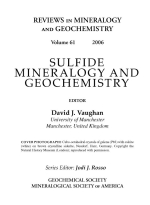 Sulfide mineralogy and geochemictry / Минералогия и геохимия сульфидов