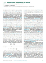 Treatise on geophysics. Volume 2. Mineral Physics / Трактат по геофизике. Часть 2. Физика минералов