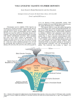 Volcanogenic massive sulphide deposits / Вулканогенные массивные сульфидные месторождения