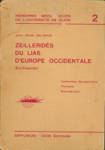 Zeillerides du lias d'Europe occidentale (brachiopodes) / Западноевропейские лиасовые цейлериды (брахиоподы)