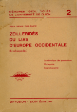 Zellerides du lias D'Europe occidentale (Brachiopodes) / Западноевропейские лиасовые целлериды (брахиоподы)