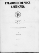 Palaeontolographica America. Vol. 5. North American ambonychiidae (Pelecypoda)