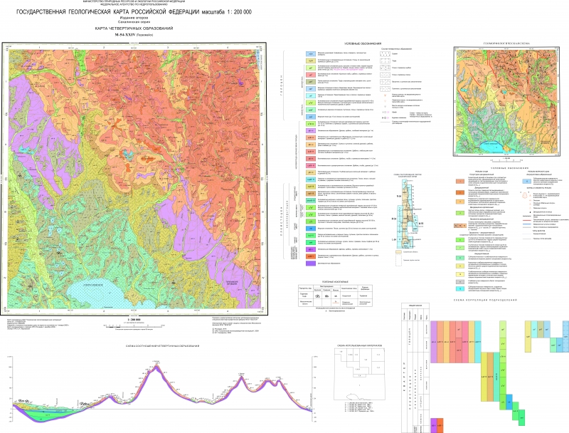 Геологическая карта четвертичных отложений Сахалинской области. Геологическая карта Сахалина. Геология Сахалина. Карта четвертичных отложений Псковской области.
