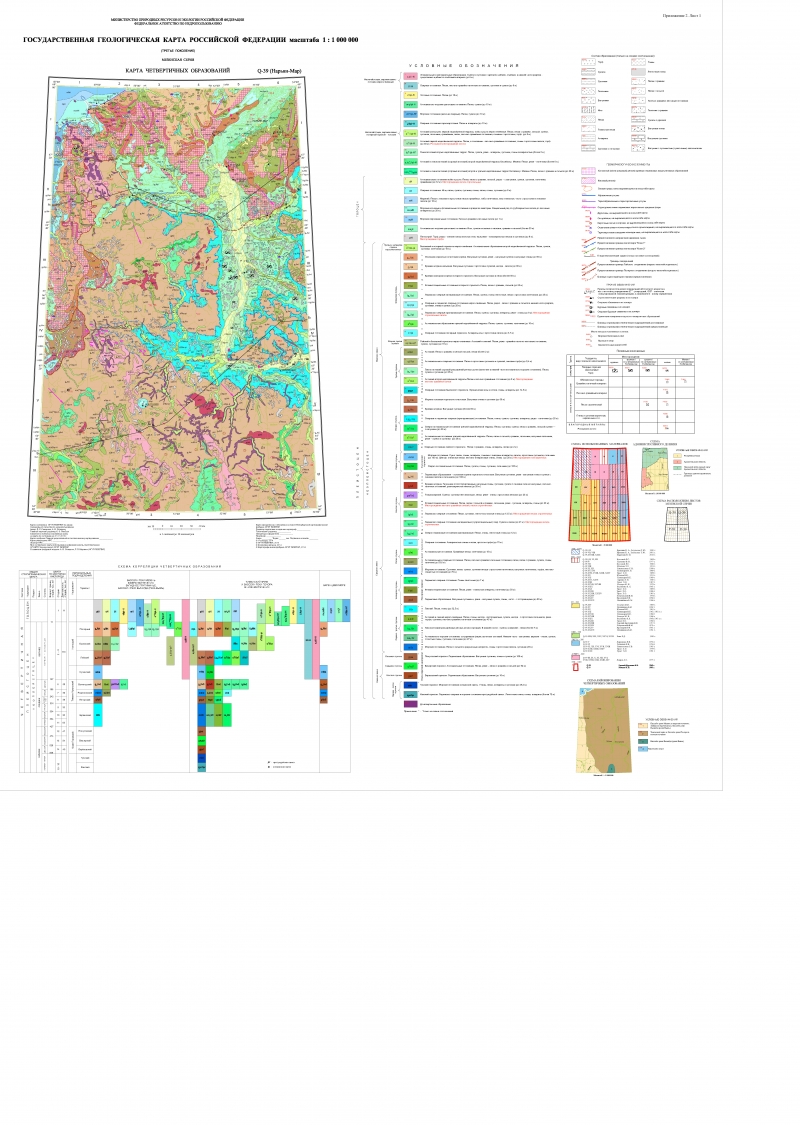 Q-39 (Нарьян-Мар) Государственная геологическая карта Российской ...
