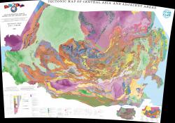 Atlas of geological maps of Central Asia and adjacent areas. Tectonic / Атлас геологических карт Центральной Азии и прилегающих территорий. Тектоническая карта