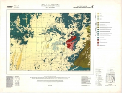 F-35-B (Bir Misaha). Geological map of Egypt
