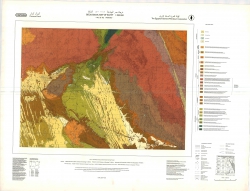 G-35-B (Farafra). Geological map of Egypt