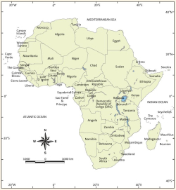 Geological Atlas of Africa / Геологический атлас Африки (CD комплект)