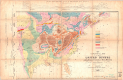 Geological map of the United States and the British Provinces of North America / Геологическая карта Соединенных Штатов и британских провинций Северной Америки