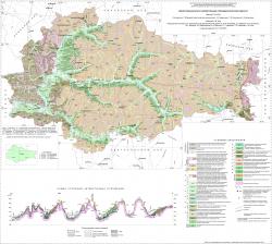 Геологическая карта четвертичных отложений Курской области. 