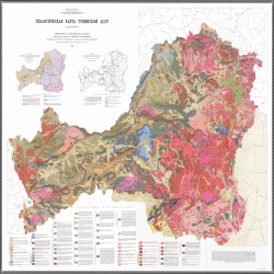 Геологическая карта Тувинской АССР