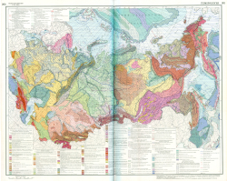 Геоморфологическая карта СССР