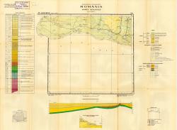 K-34-VI (Calafat-Bechet). Republca socilista Romania. Harta geologica 