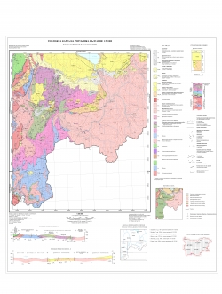 K-35-085-А (Доспат); K-35-085-В (Потами). Геоложка карта на република България