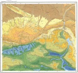 K-38-XI Геологическая карта СССР. Серия Кавказская