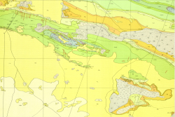 K-39-V. Геологическая карта СССР. Серия Мангышлак-Балханская