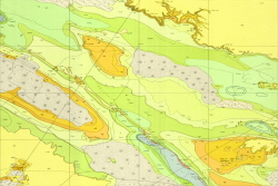 K-39-VI. Геологическая карта СССР. Серия Мангышлак-Балханская